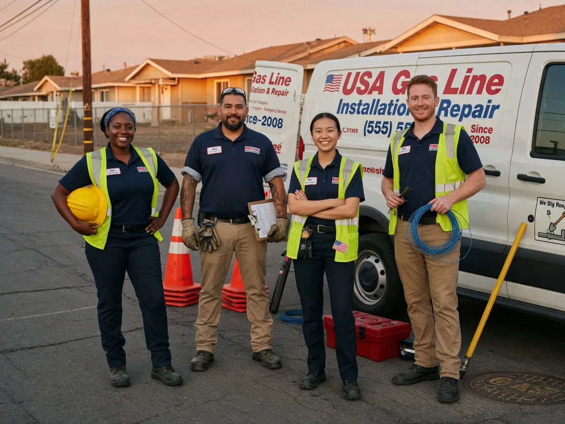 Gas Line Installation company in Moira, NY